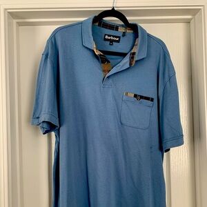 Barbour Polo Light Blue XXL